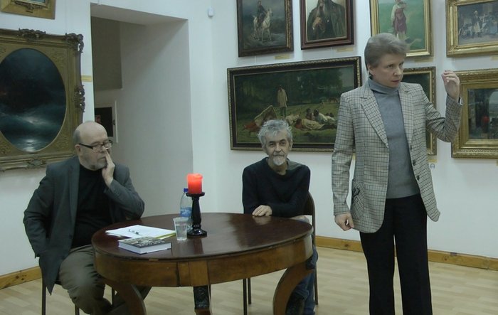 Валерий Есипов, Андрей Таюшев и Ольга Ключарева
