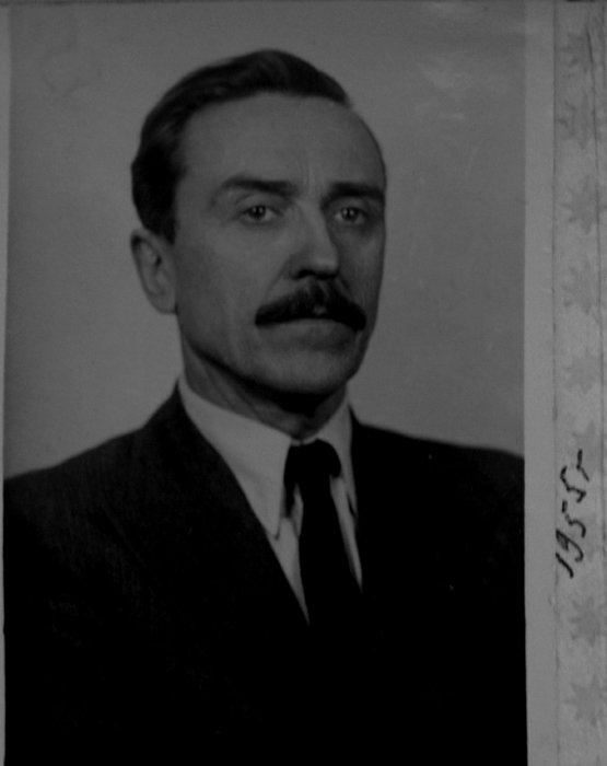 Борис Игнатьевич Гудзь. 1955 г.