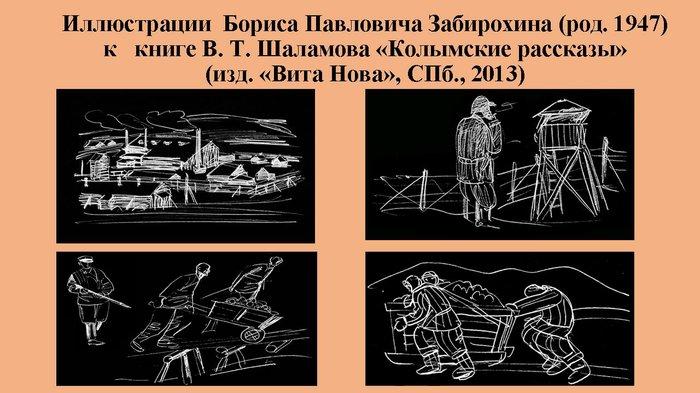 Слайд 21. Иллюстрации Бориса Забирохина